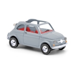 Busch 48780 - H0 - Fiat 500 Cabrio - grau